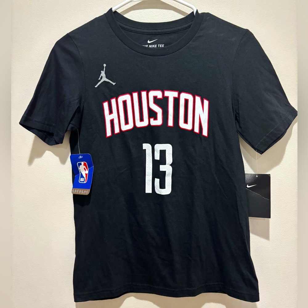 NWT Nike NBA James Harden 13 Houston Rockets T-Shirt, Boys Medium